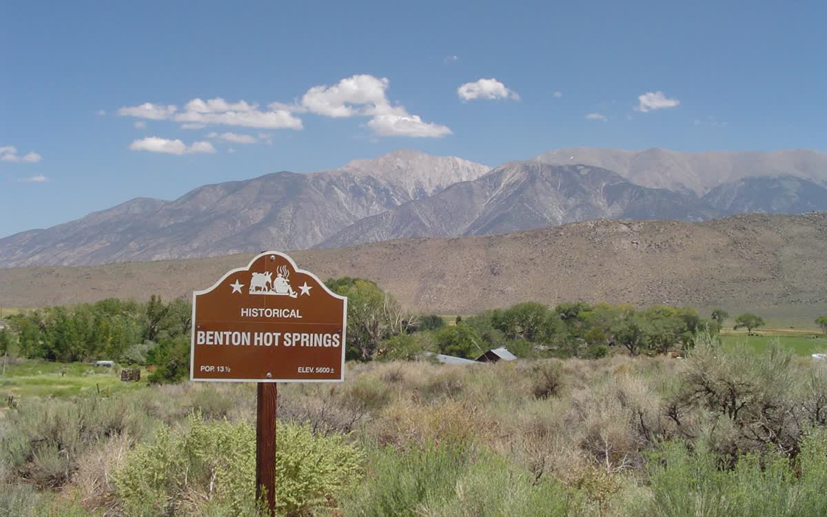 Benton Hot Springs, California hot spring in United States