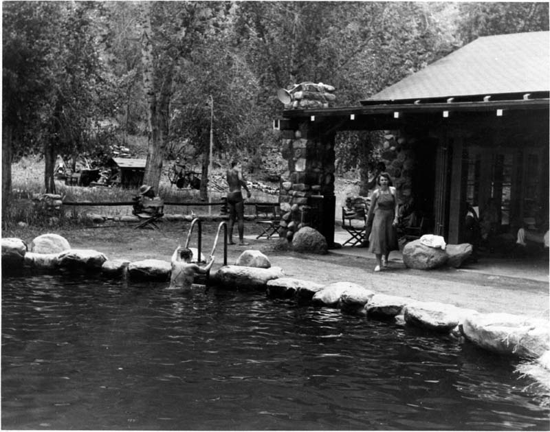 Box Canyon Lodge, Colorado hot spring in United States