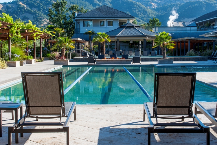 Calistoga Spa Hot Springs, California hot spring in United States