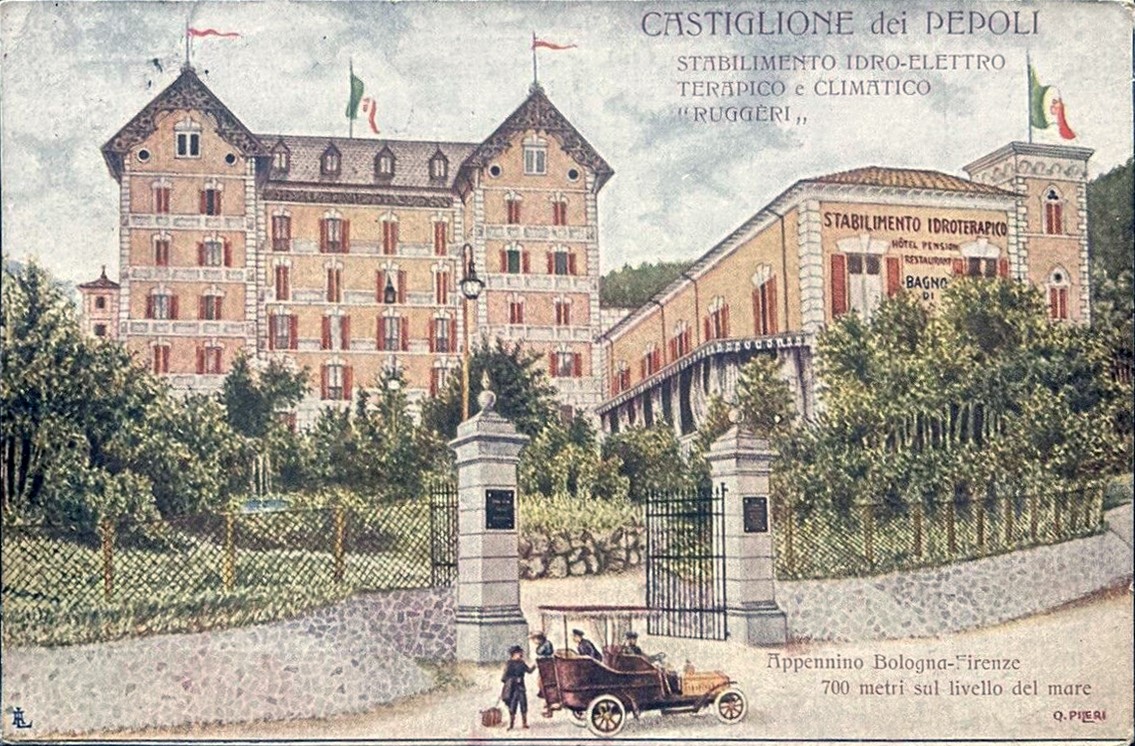 Castiglione Terme Italy hot spring in Italy