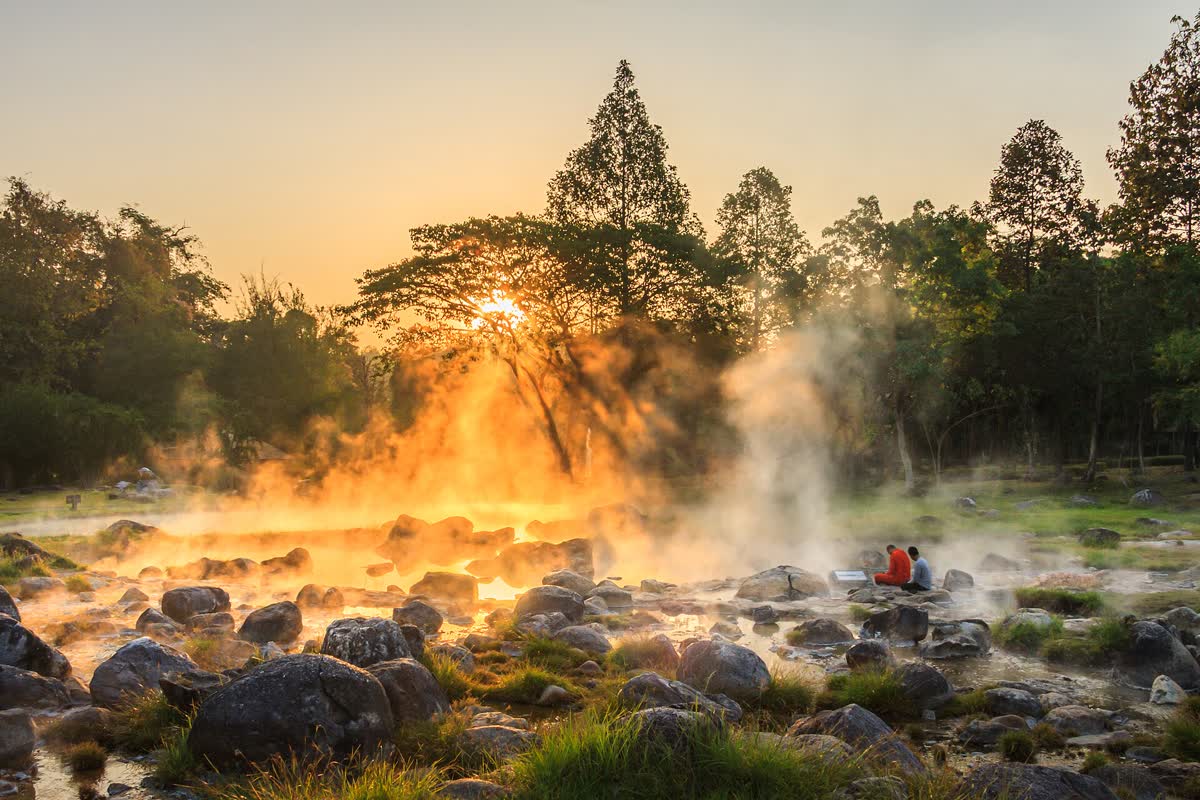 Chae Son Hot Springs, Thailand