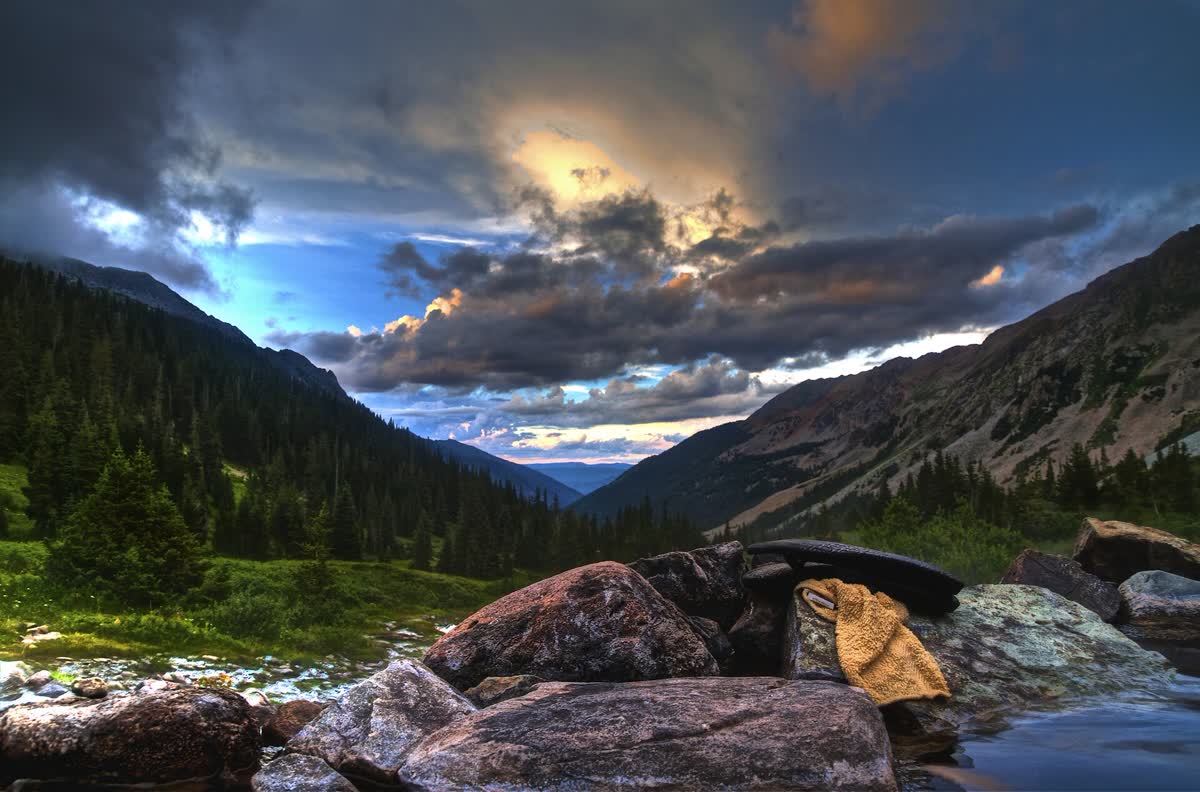 Conundrum Hot Springs, Colorado hot spring in United States