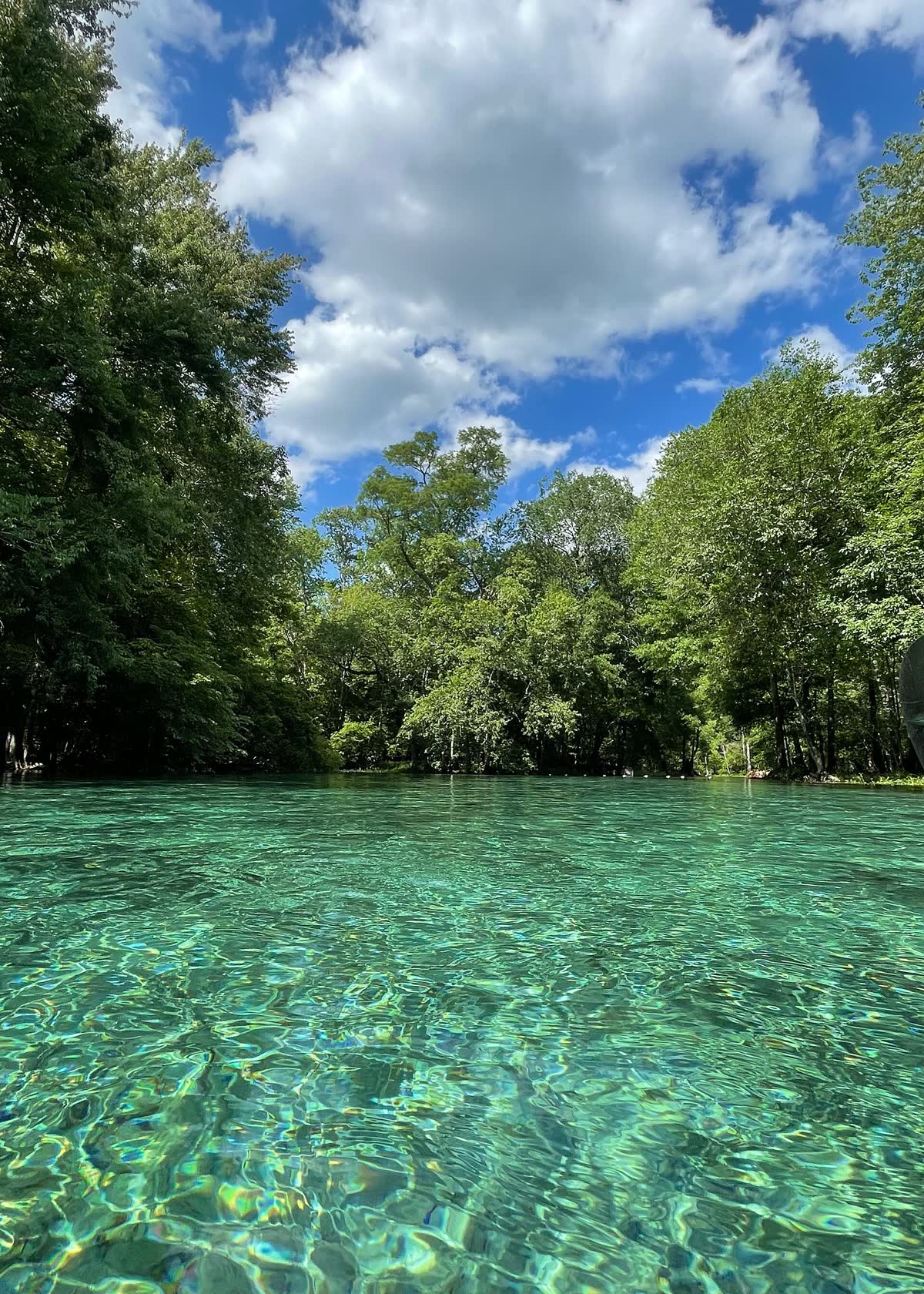 Gilchrist Blue Springs, Florida hot spring in United States