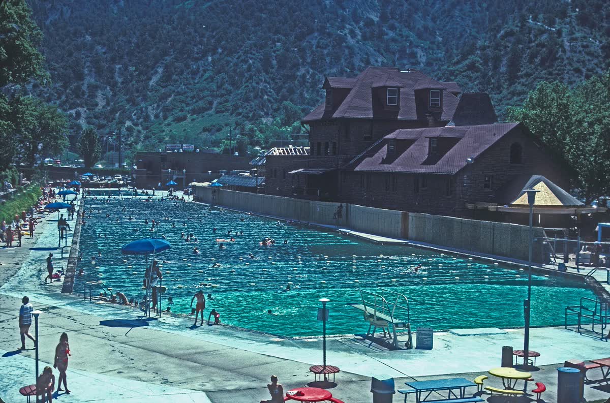 Glenwood Springs, Colorado hot spring in United States
