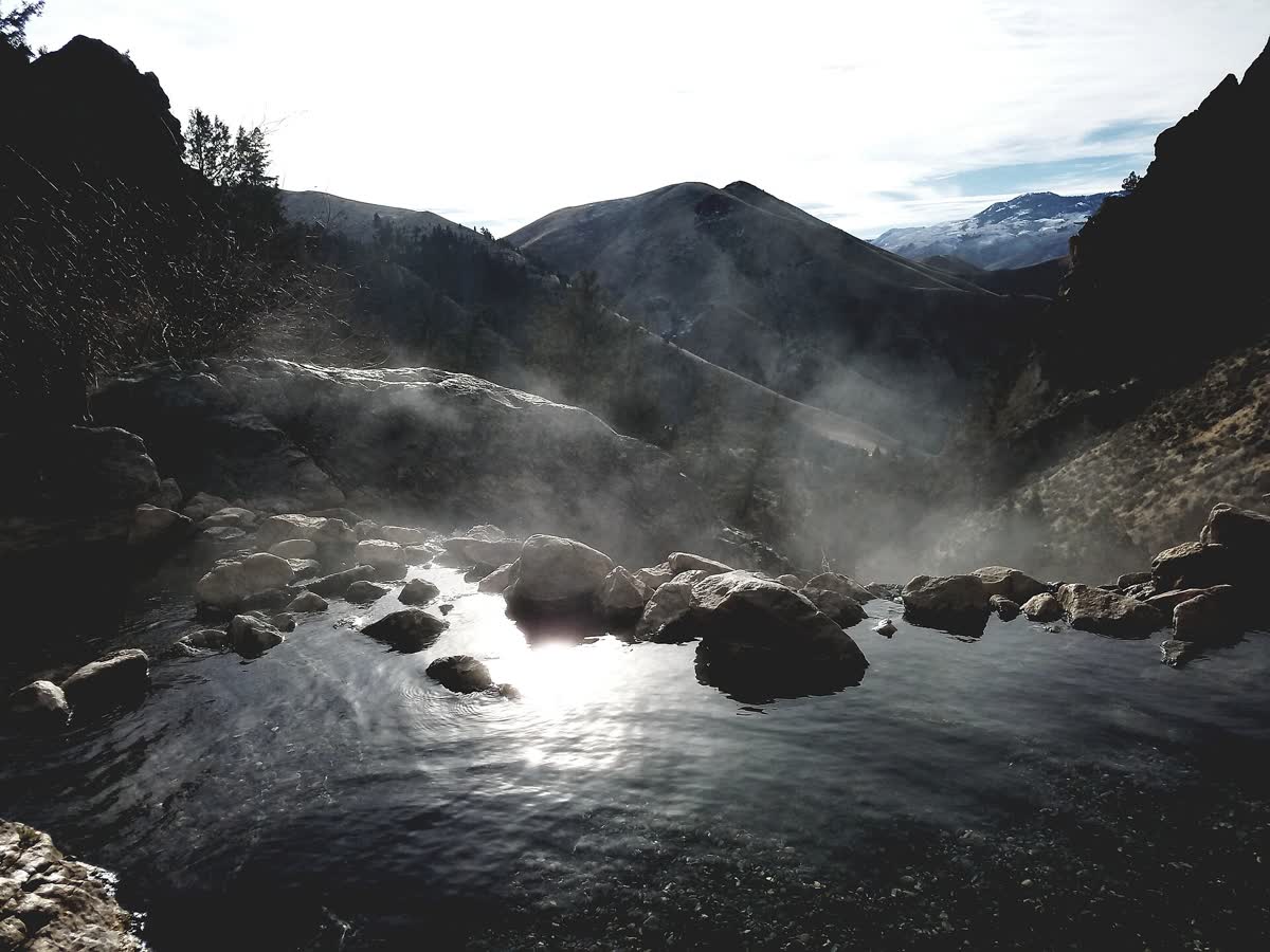 Goldbug Hot Springs Idaho, United States hot spring in United States