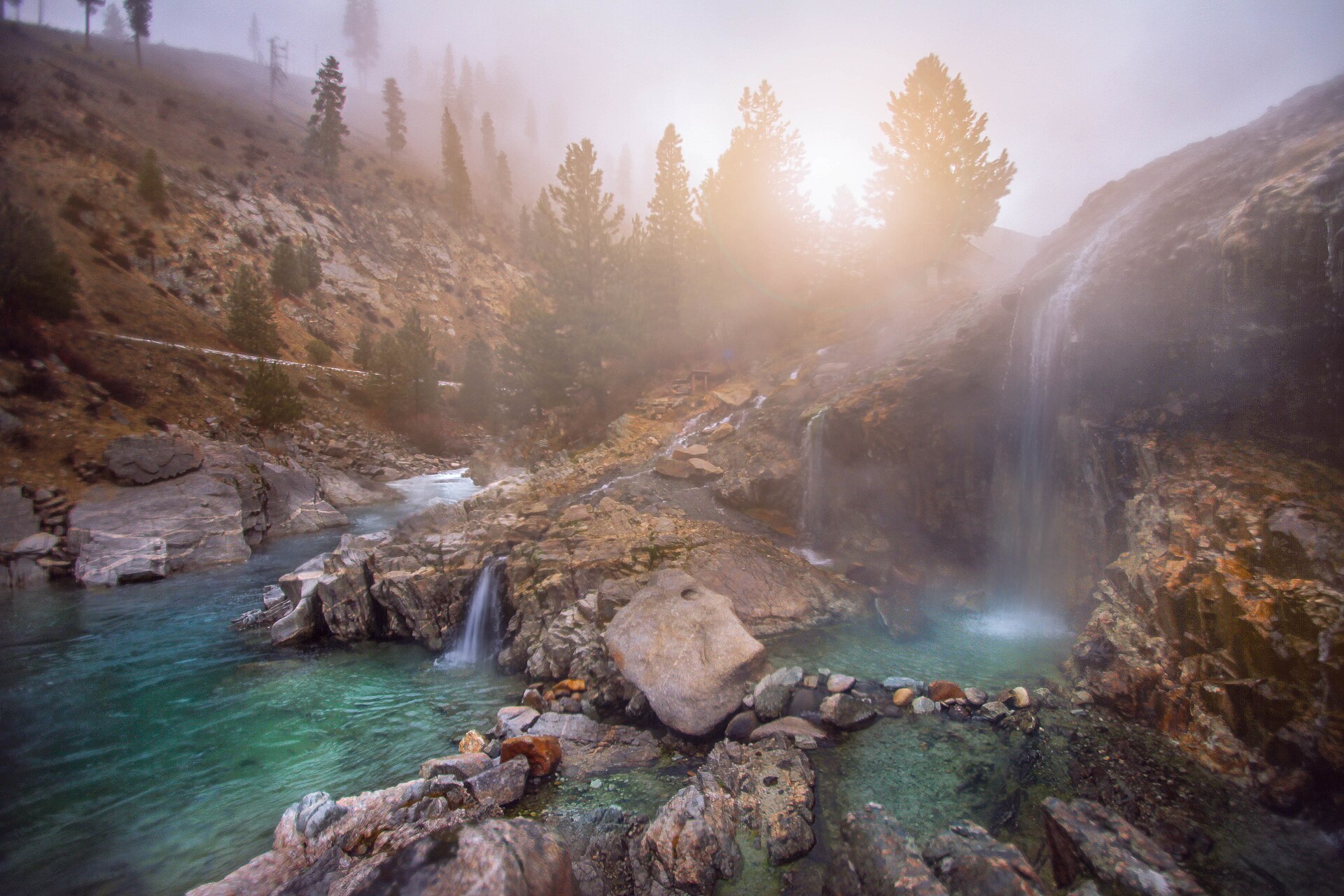 Kirkham Hot Springs Idaho, United States hot spring in United States