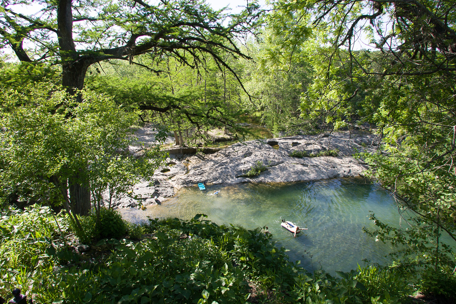 Krause Springs Texas, United States hot spring in United States
