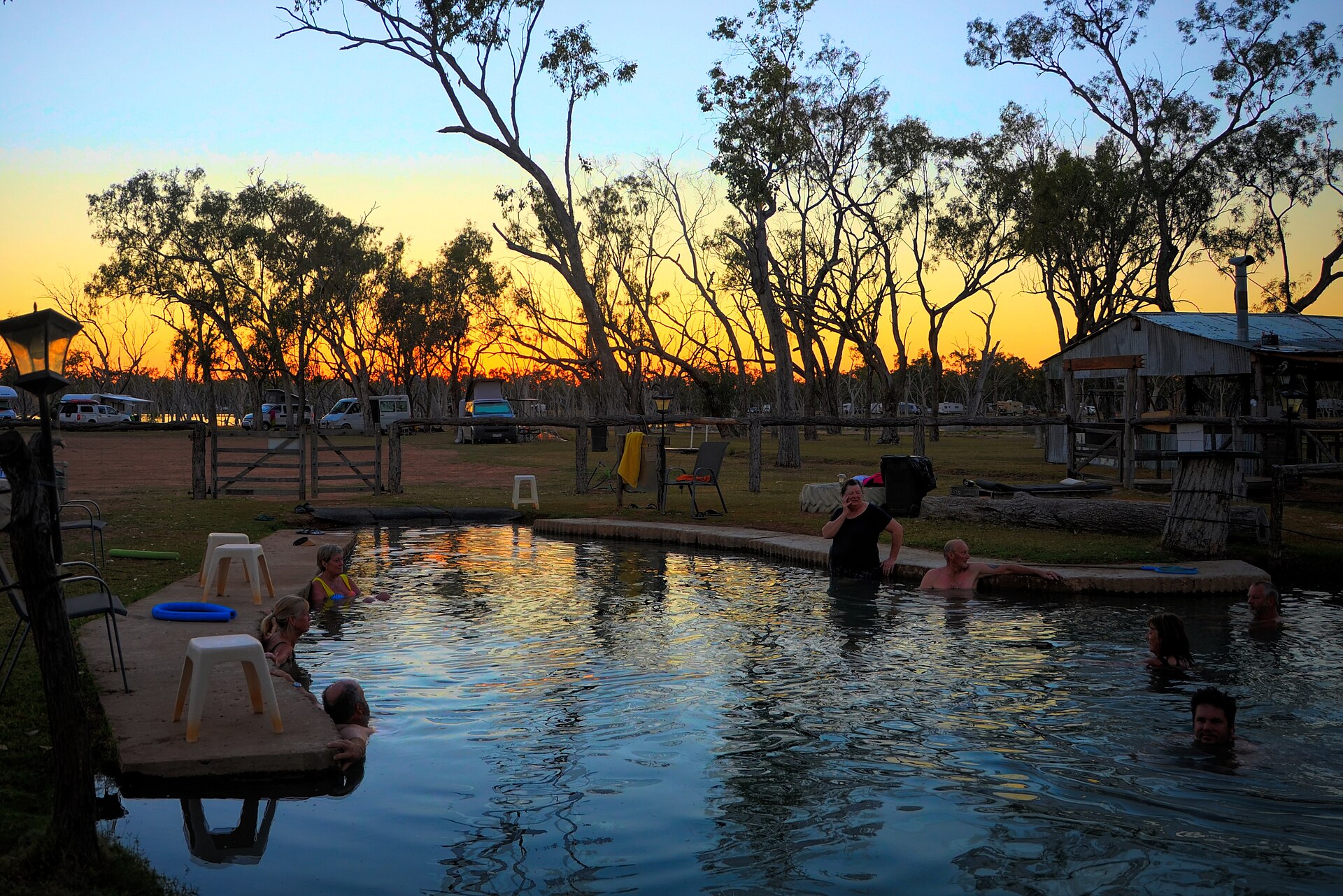 Lara Wetlands Thermal Pool, Australia hot spring in Australia