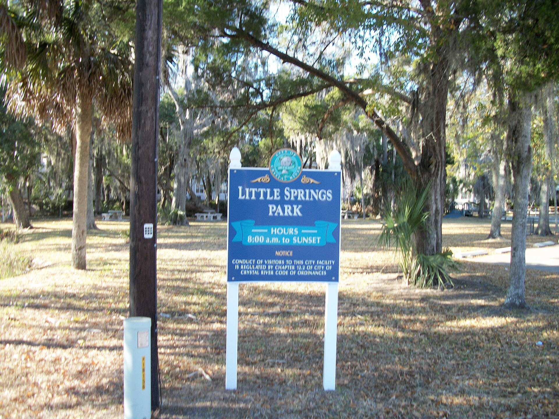 Little River Springs, Florida hot spring in United States