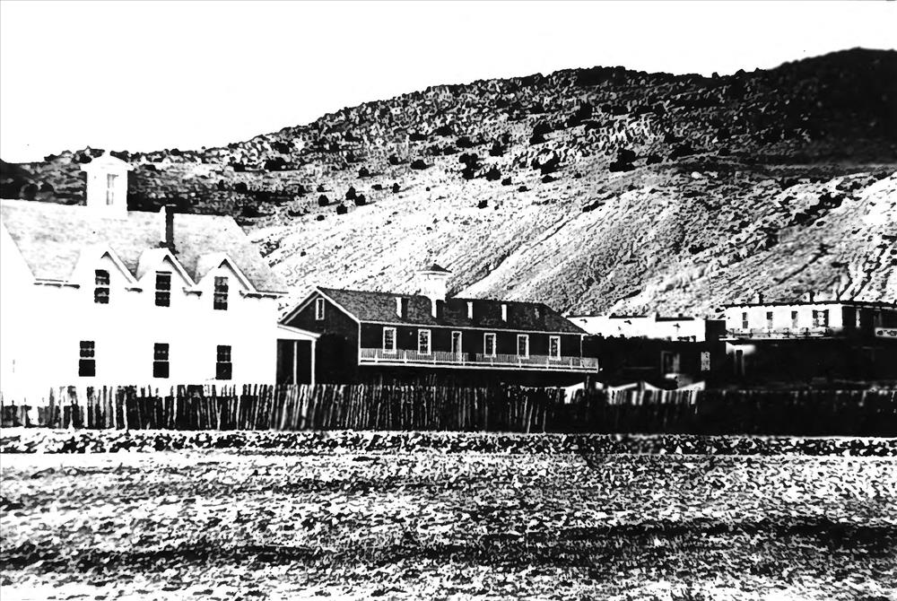 Ojo Caliente hot spring in United States