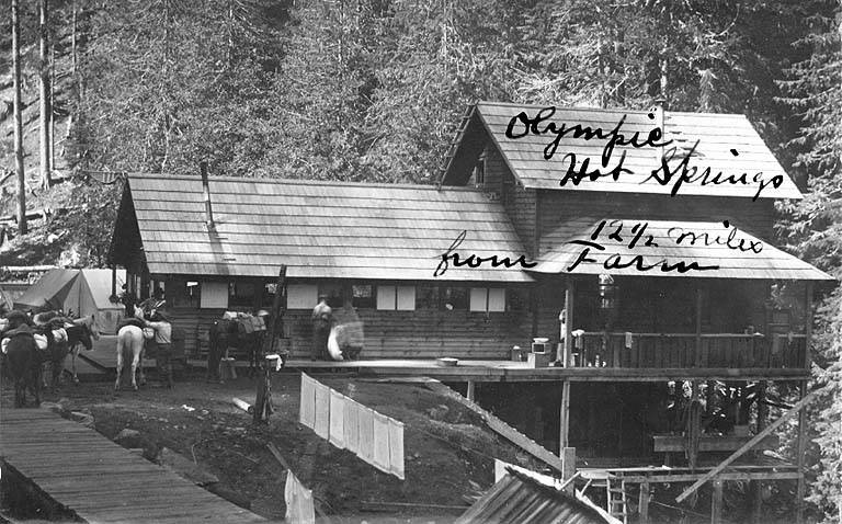 Olympic Hot Springs, Washington hot spring in United States