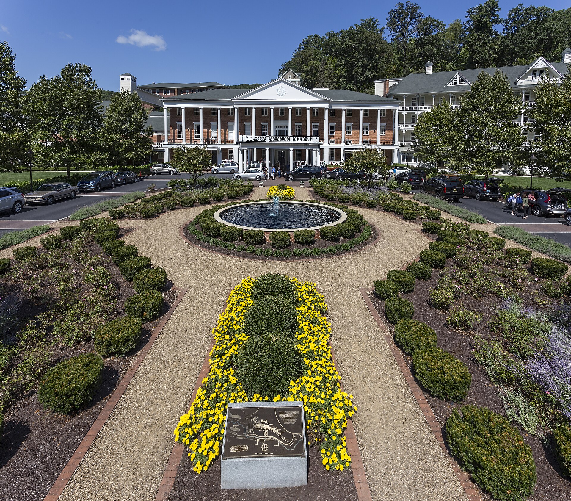 Omni Bedford Springs Resort, Pennsylvania hot spring in United States