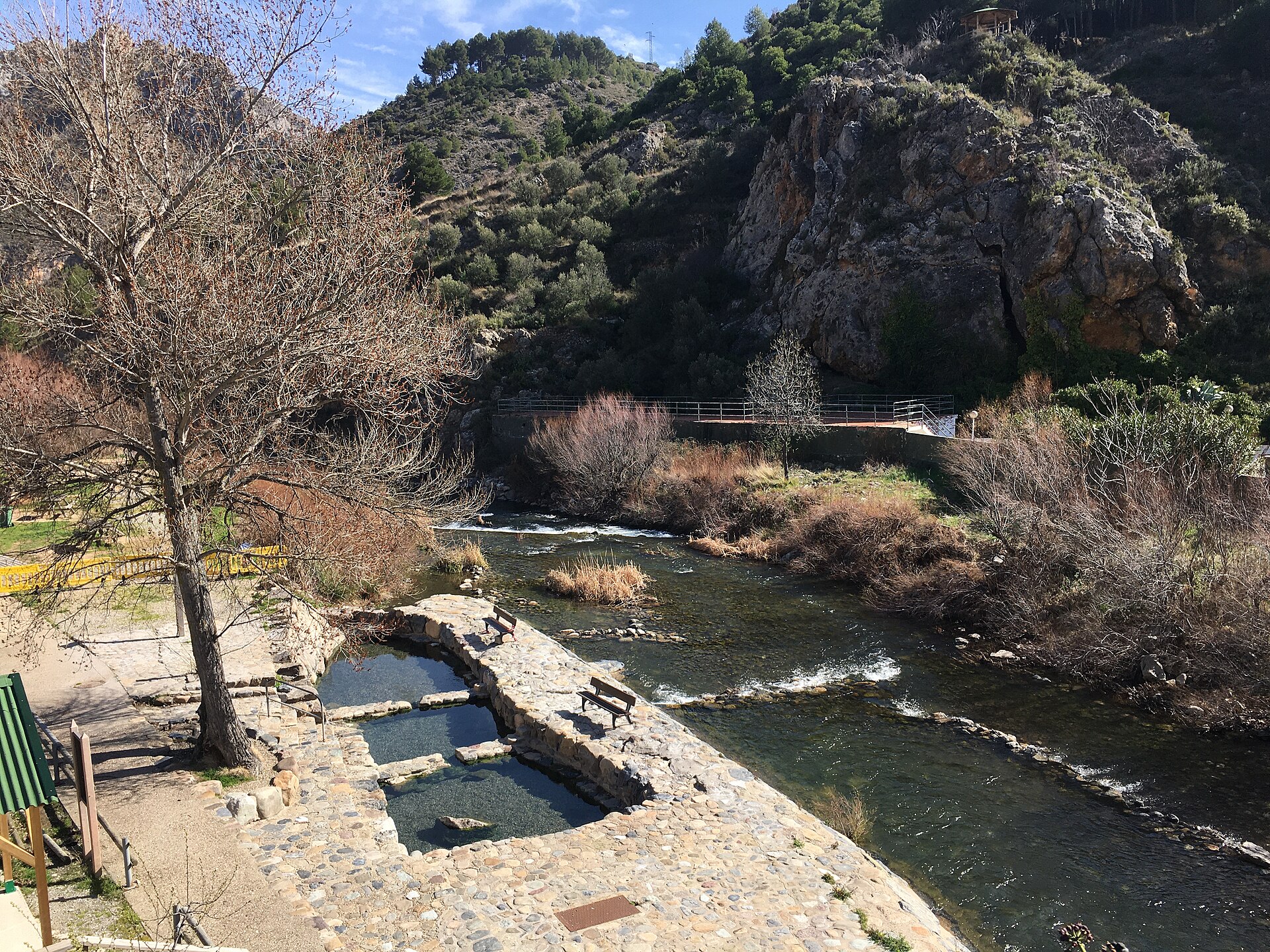 Pozas De Arnedillo Spain hot spring in Spain