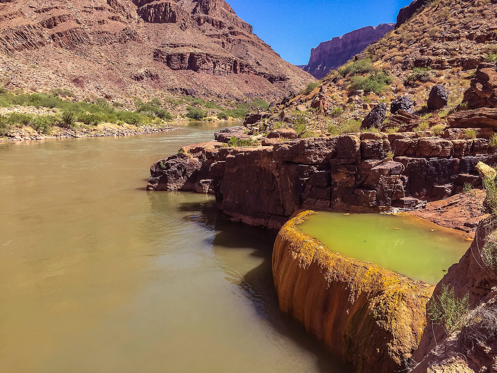 Pumpkin Spring, Arizona hot spring in United States