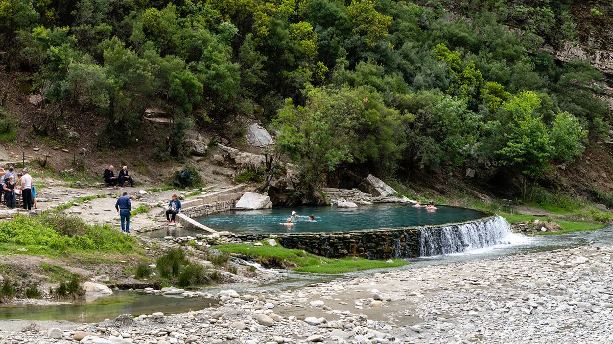 Sarandoporo Thermal Springs, Albania
