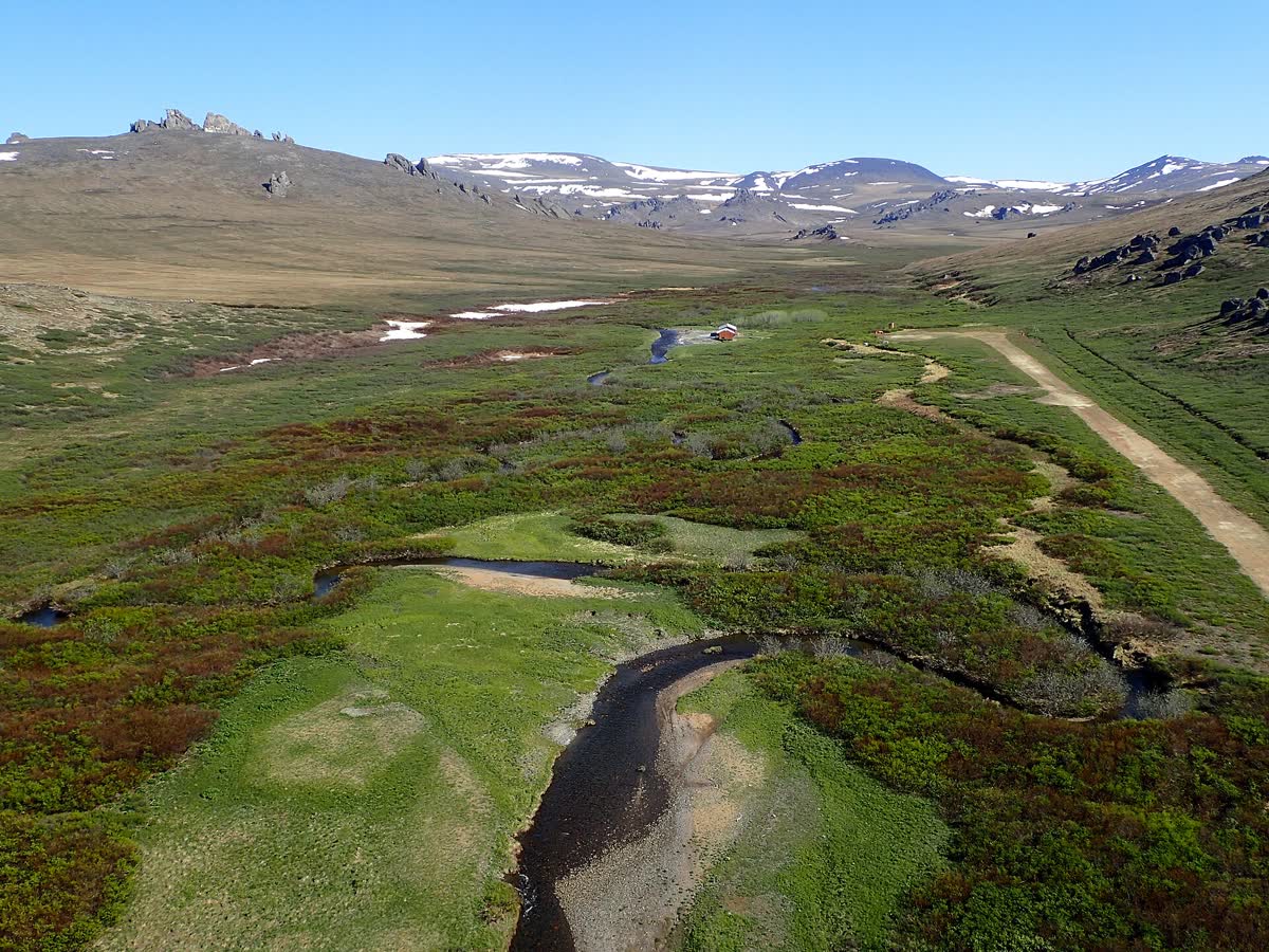 Serpentine Hot Springs, Alaska hot spring in United States