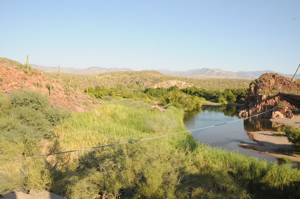 Sheep Bridge Hot Springs, Arizona hot spring in United States