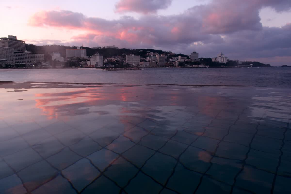 Shirahama Onsen Japan hot spring in Japan