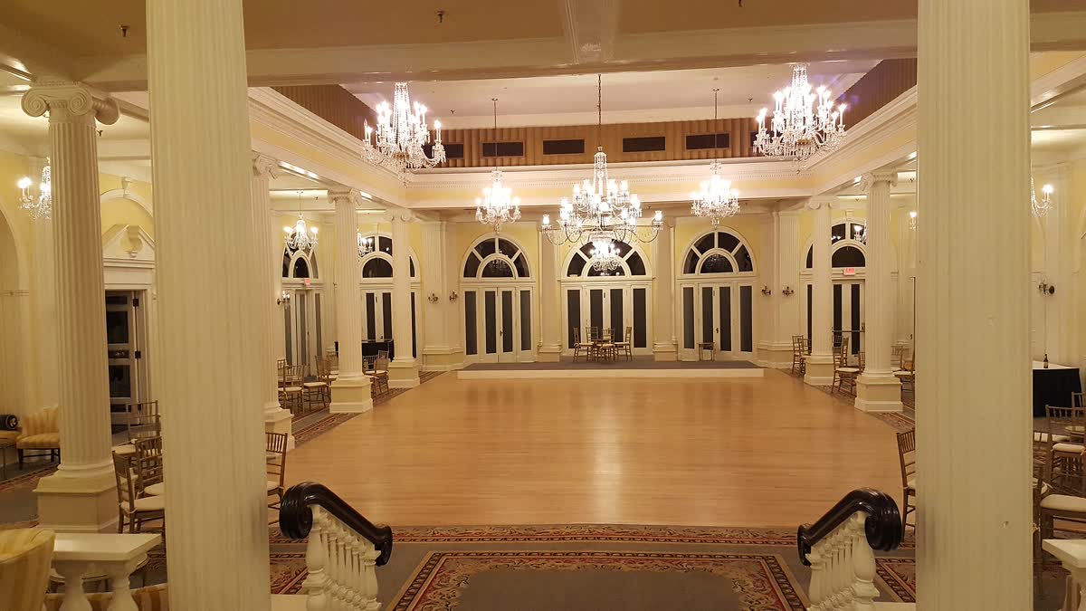 The Omni Homestead Resort, Virginia hot spring in United States