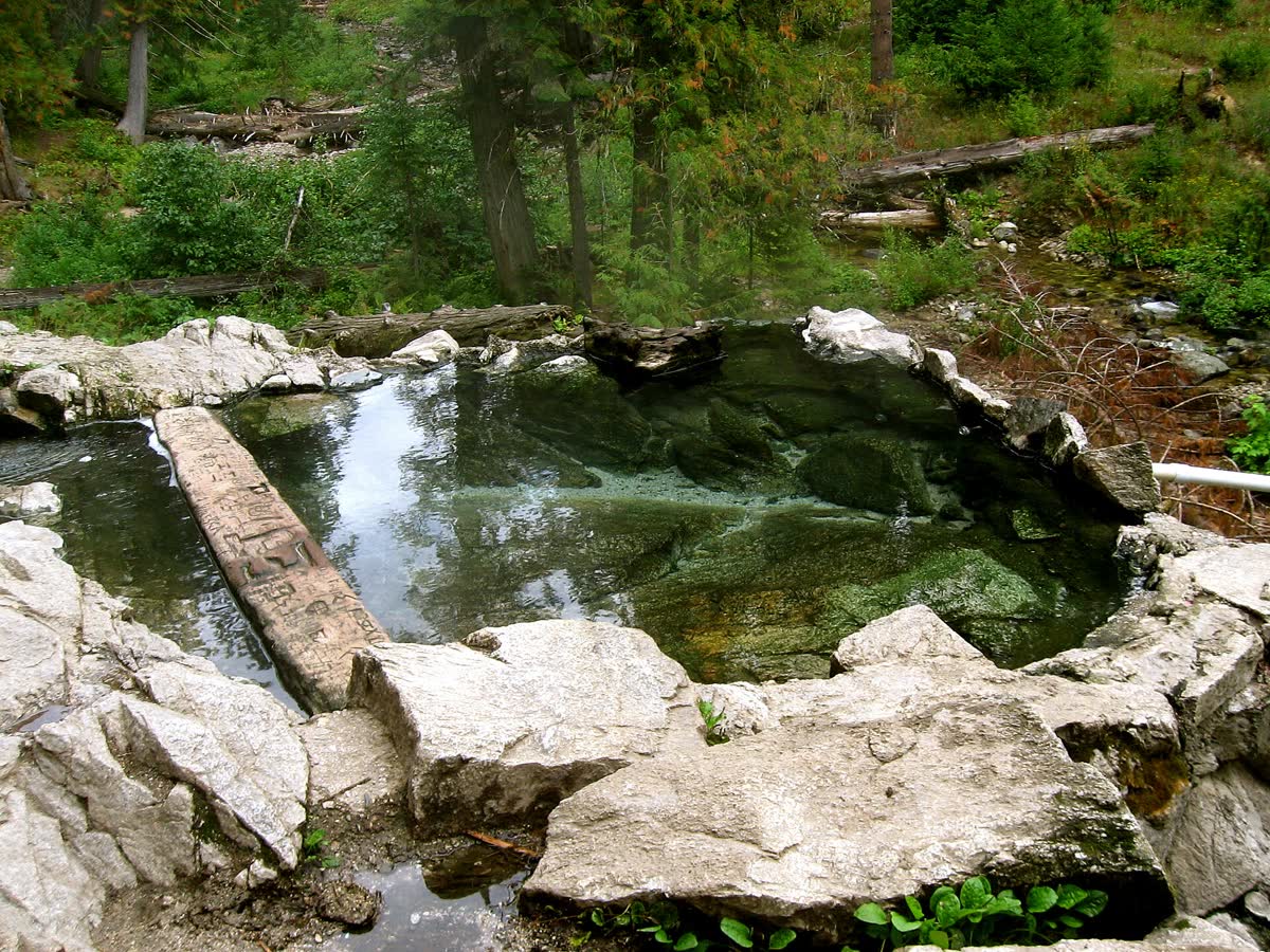 Weir Creek Hot Springs Idaho, United States hot spring in United States