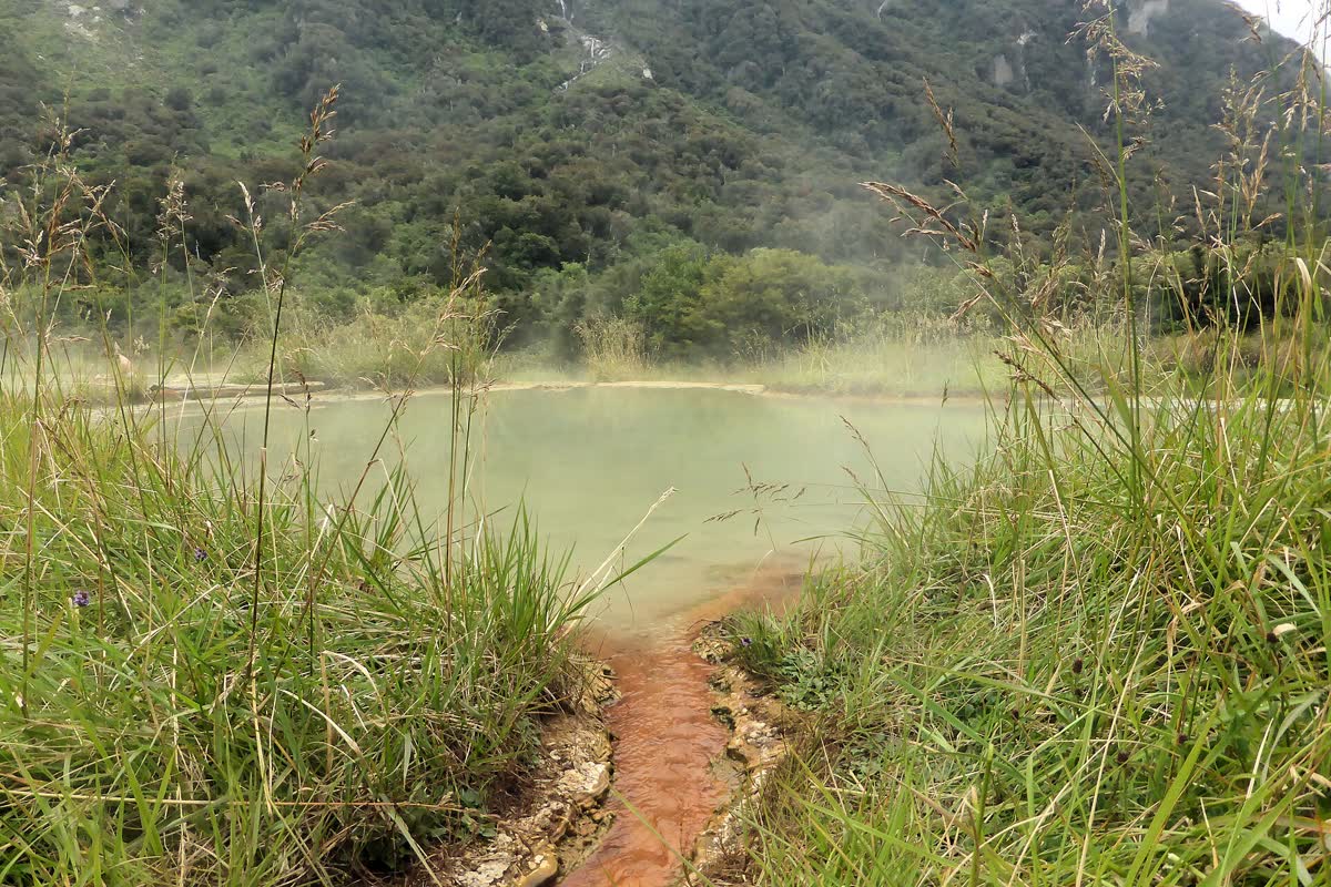 Welcome Flat Hot Pools, New Zealand